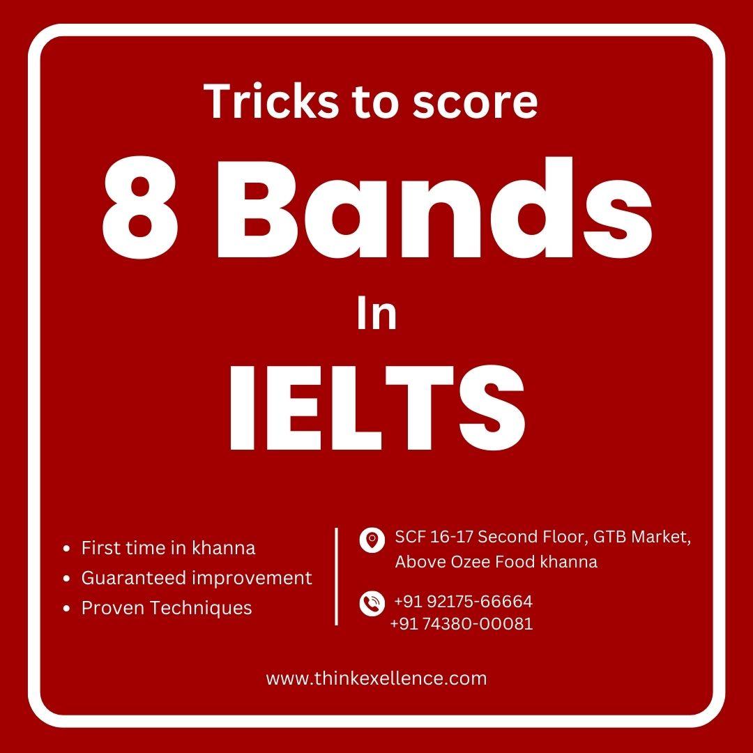 Achieve 8 Band in IELTS in Just 30 Days with Think Excellence