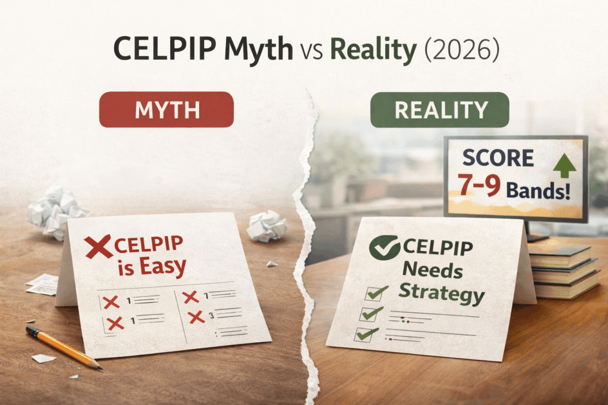 CELPIP Myth You Must Stop Believing (2026)