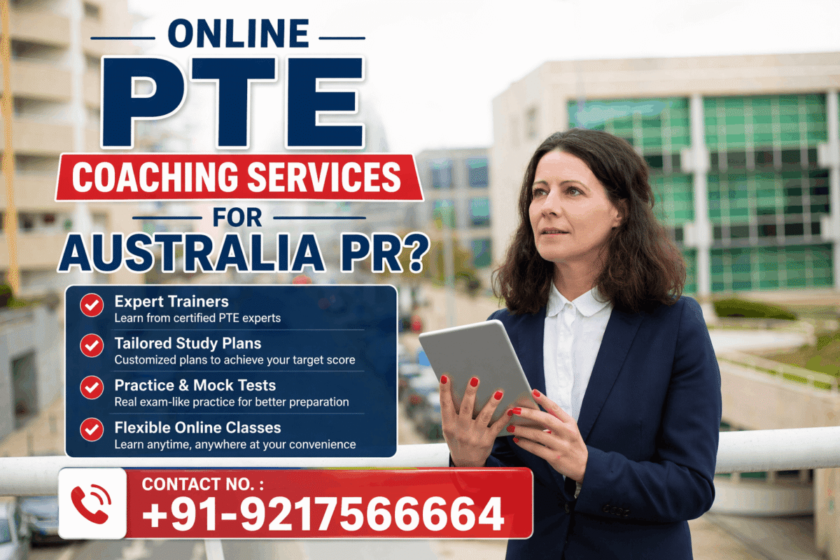 Best Online PTE Coaching Services for Australian Students