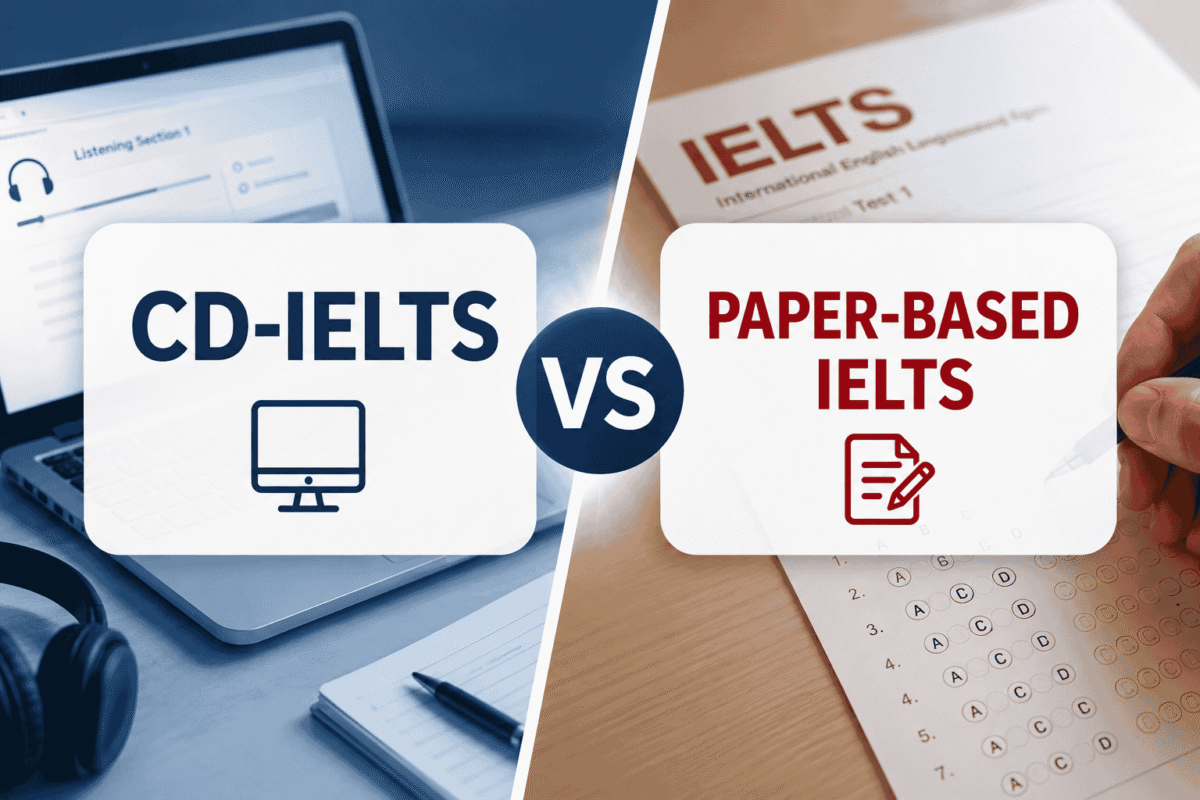 CD-IELTS vs Paper-Based IELTS: Which One Should You Choose?